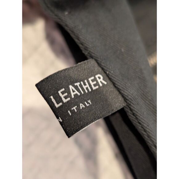 Italian Leather Clutch – Soft, Snakeskin, Magnetic Foldover, Unused Interior - Picture 8 of 8